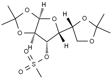 1,2:5,6-Di-O-isopropylidene-3-O-(methylsulfonyl)-alpha-D-glucofuranose(5450-26-0)